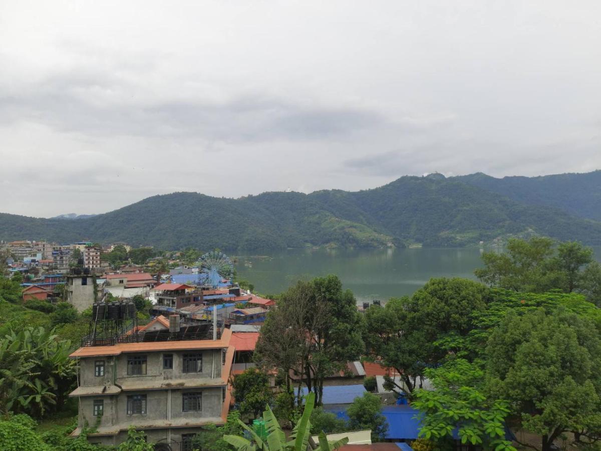 Hotel Aerial View Pokhara Exteriör bild